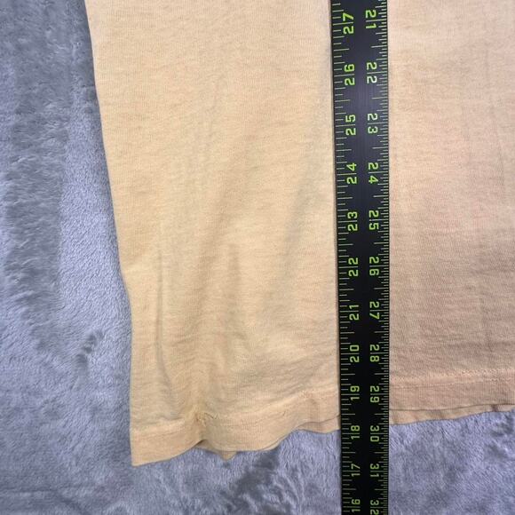 Vintage 90s Distressed Islander Cream Yellow Cactus Nevada Graphic Tshirt M - Picture 8 of 8